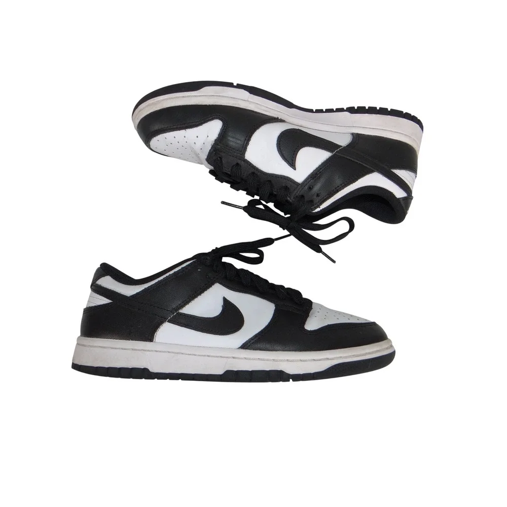 Nike Dunk Low Panda White Black Womens Sneakers DD1503-101 Size 8